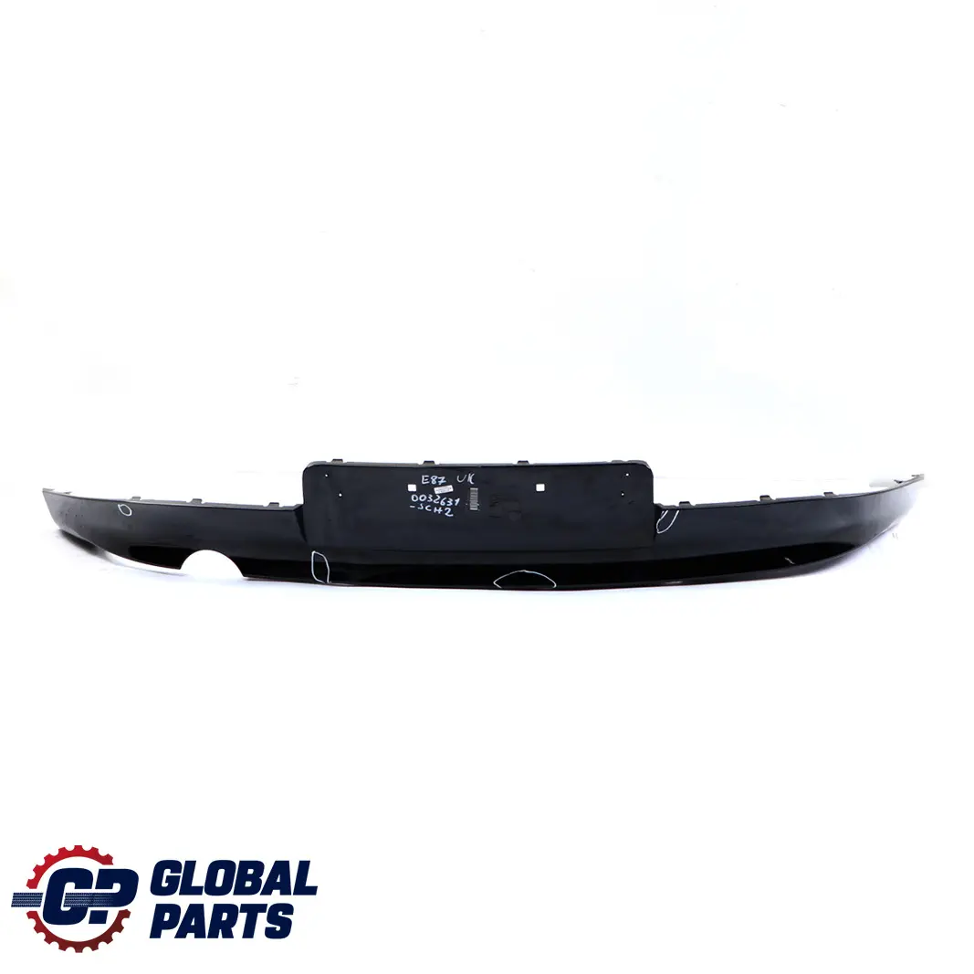 Bumper Bottom Trim Panel Schwarz 2 Black - 668 to BMW E87 2 Rear with Part number 0032631 BMW E87 2 Rear Bumper Bottom Trim Panel Schwarz 2 Black - 668 - SKU 0032631-SCH2 - Part number 0032631