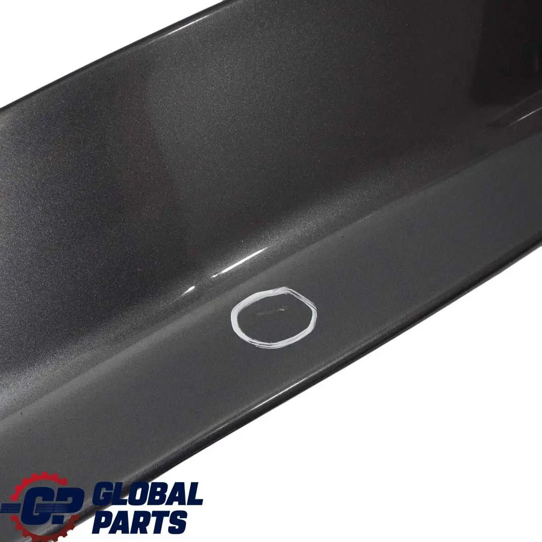 BMW E87 Rear Bumper Bottom Trim Panel Sparkling Graphite - A22 - SKU 0032631-SG - Part number 0032631