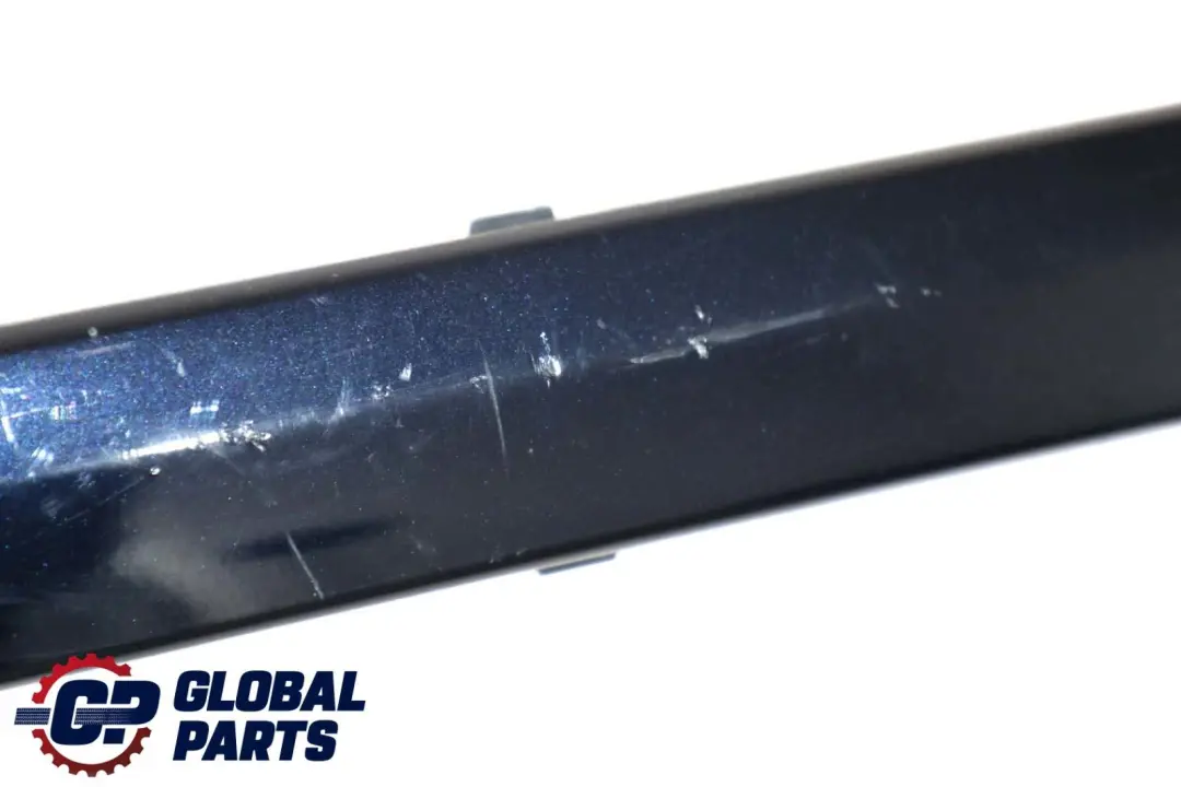 BMW 1 E87 Rear Bumper Trim Strip Moulding Guard Monacoblau Monaco Blue - A35 - SKU 0032632-MB - Part number 0032632