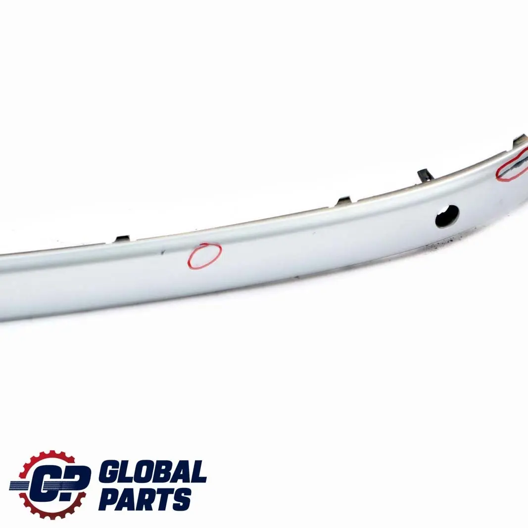 BMW 1 Sereis E87 Guard Strip In Rear Bumper PDC Titansilber Silver Metallic -354 - SKU 0032633-TS - Part number 51120032633