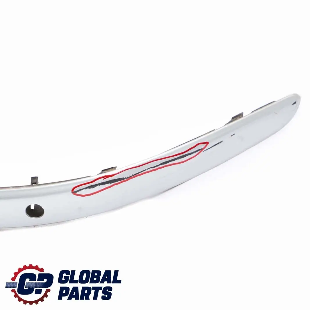 BMW 1 Sereis E87 Guard Strip In Rear Bumper PDC Titansilber Silver Metallic -354 - SKU 0032633-TS - Part number 51120032633