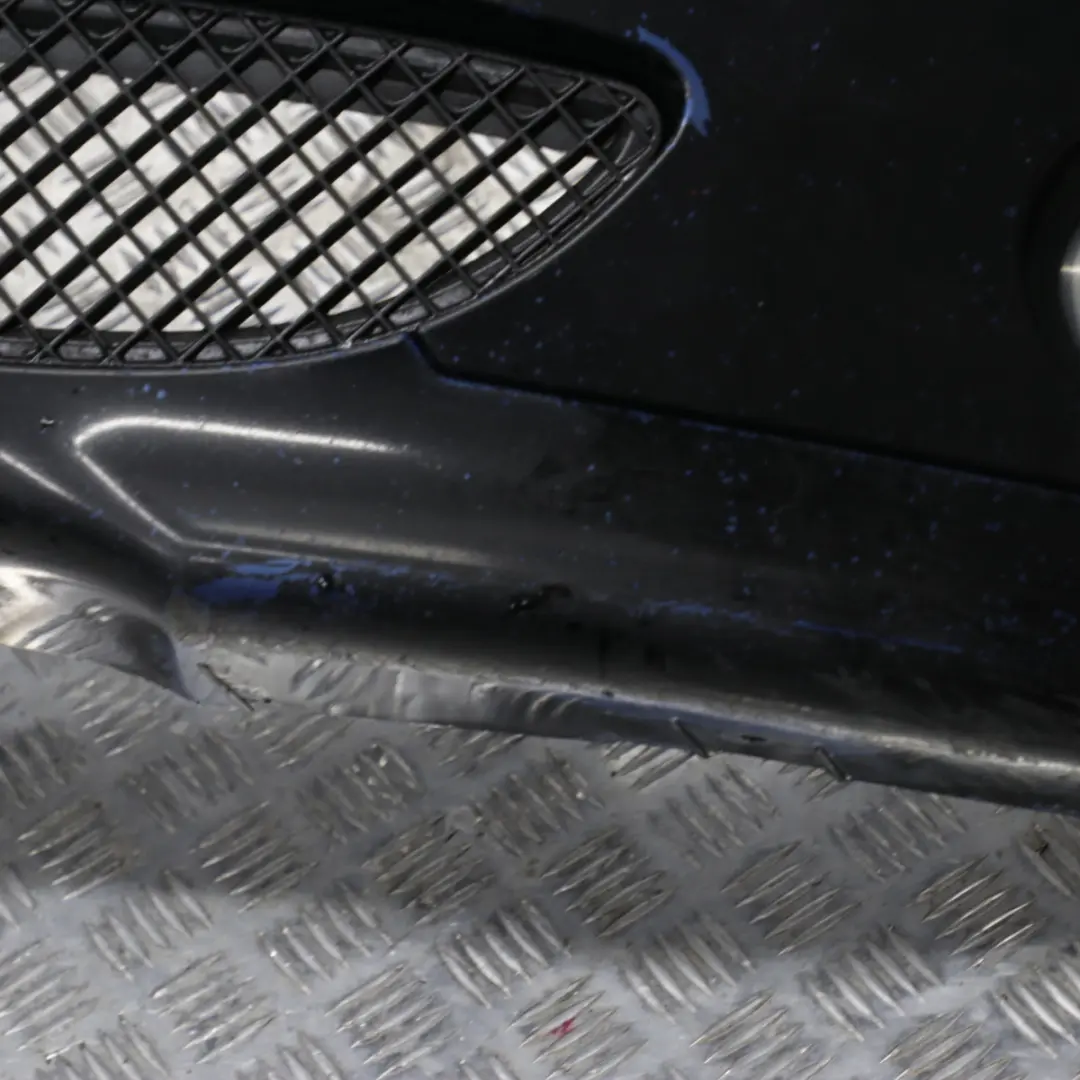 BMW 1 Series E87 Complete Front Bumper Trim Panel Black - SKU 0032635-BLK - Part number 0032635