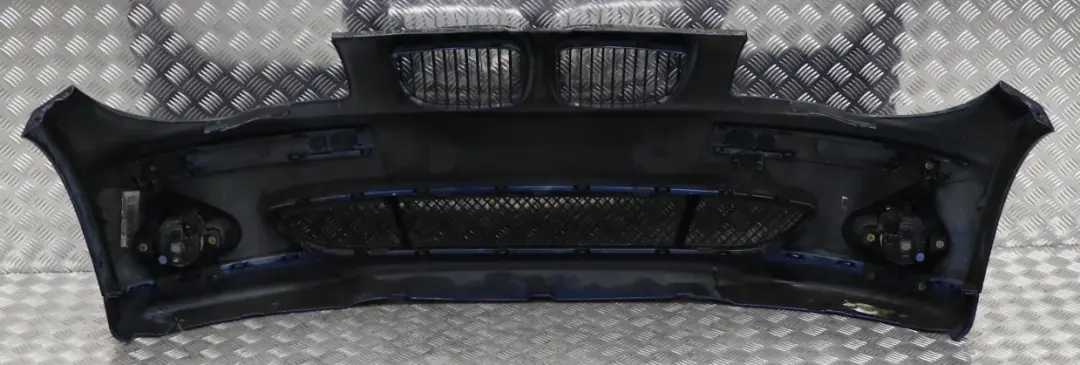 BMW 1 Series E87 Complete Front Bumper Trim Panel Black - SKU 0032635-BLK - Part number 0032635