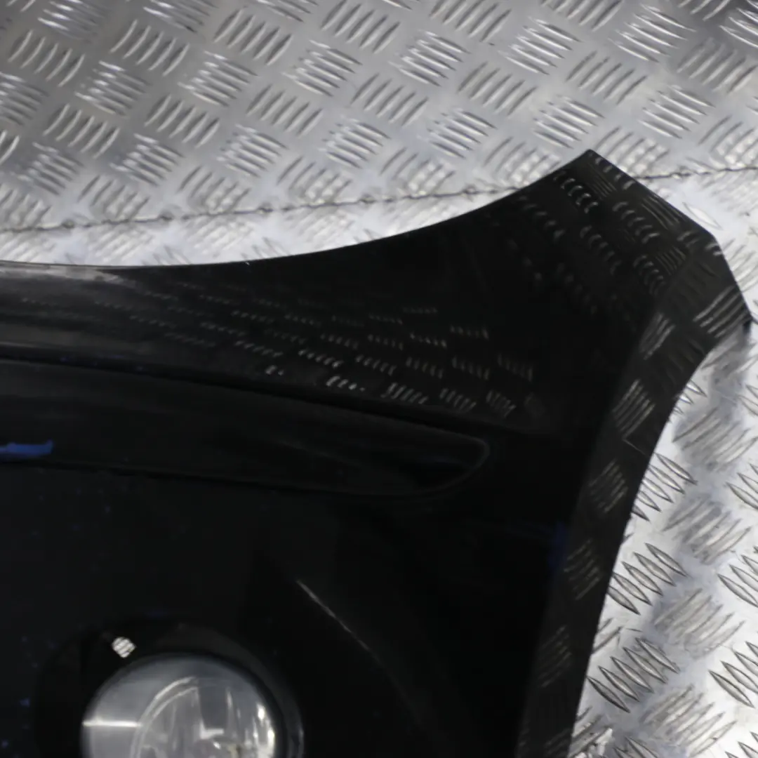 BMW 1 Series E87 Complete Front Bumper Trim Panel Black - SKU 0032635-BLK - Part number 0032635