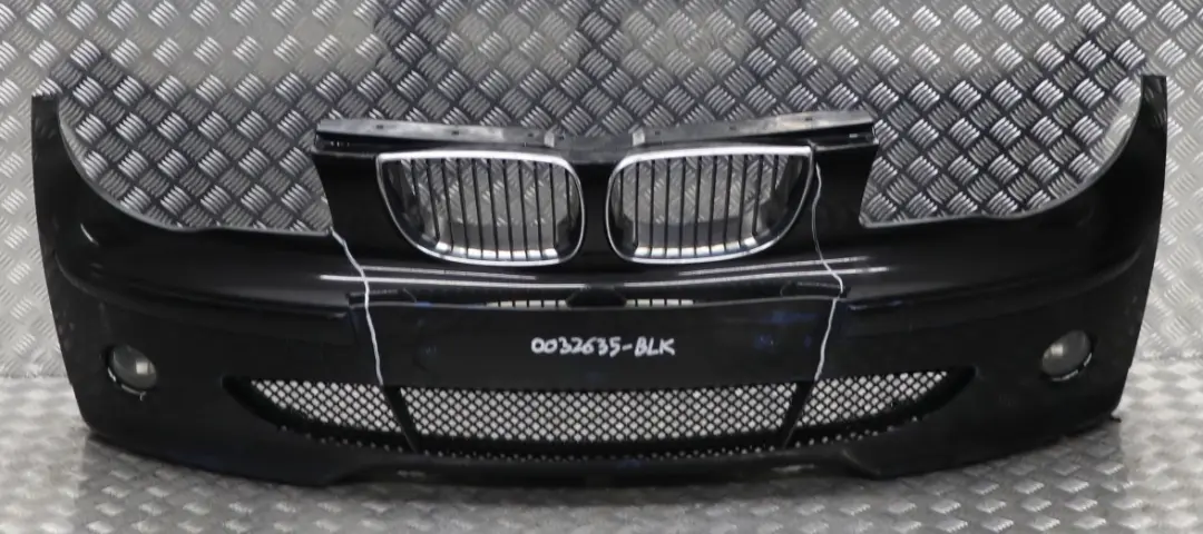Complete Front Bumper Trim Panel Black to BMW 1 Series E87 with Part number 0032635 BMW 1 Series E87 Complete Front Bumper Trim Panel Black - SKU 0032635-BLK - Part number 0032635