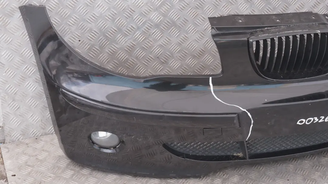 BMW 1 er 5 E87 Verkleidung Stossfänger Vor.Oben Schwarz Black Sapphire Metallic - SKU 0032635-BS5 - Teilenummer 51110032635