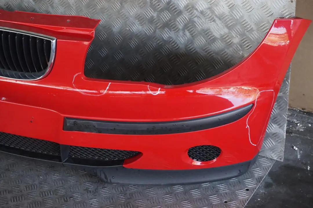 Complete Front Bumper Japanrot Japan Rot Red - 438 to BMW 1 Series E87 with Part number 32635 BMW 1 Series E87 Complete Front Bumper Japanrot Japan Rot Red - 438 - SKU 0032635-JR - Part number 32635