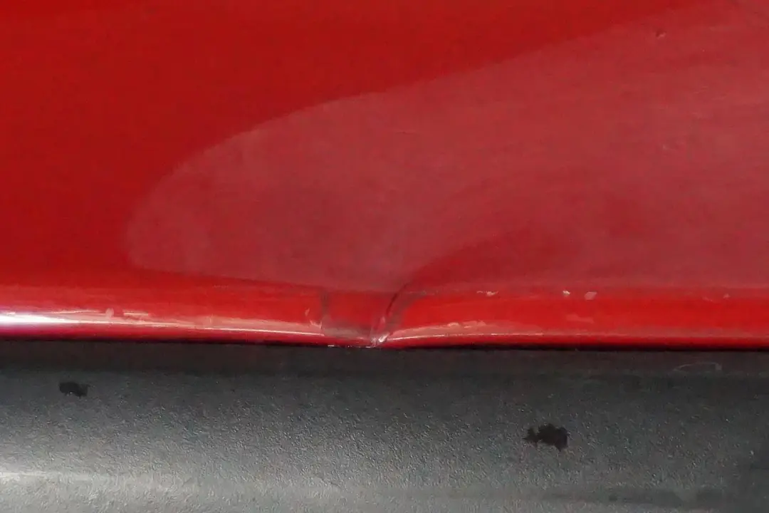 BMW 1 Series E87 Complete Front Bumper Japanrot Japan Rot Red - 438 - SKU 0032635-JR - Part number 32635