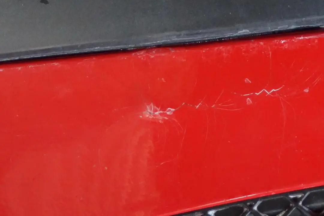 Complete Front Bumper Japanrot Japan Rot Red - 438 to BMW 1 Series E87 with Part number 32635 BMW 1 Series E87 Complete Front Bumper Japanrot Japan Rot Red - 438 - SKU 0032635-JR - Part number 32635