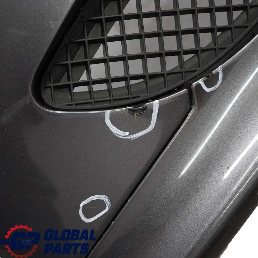 BMW 1 Series E87 3 Complete Front Bumper Trim Panel Sparkling Graphite Metallic - SKU 0032635-SG3 - Part number 0032635