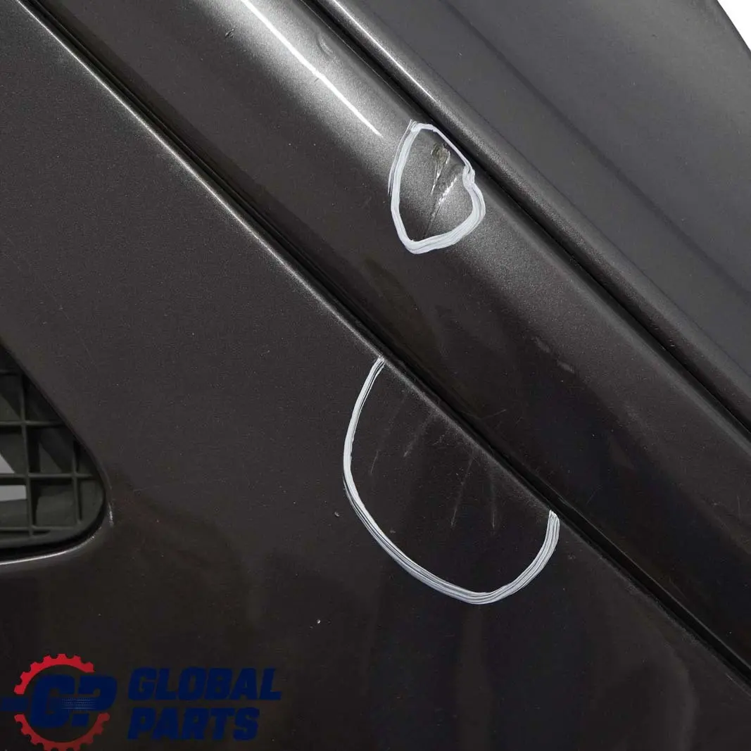 BMW 1 Series E87 3 Complete Front Bumper Trim Panel Sparkling Graphite Metallic - SKU 0032635-SG3 - Part number 0032635