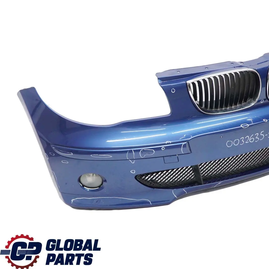 Complete Front Bumper Trim Panel Sydneyblau Sydney Blue Metallic A19 to BMW 1 E87 with Part number 0032635 BMW 1 E87 Complete Front Bumper Trim Panel Sydneyblau Sydney Blue Metallic A19 - SKU 0032635-SYD1 - Part number 0032635