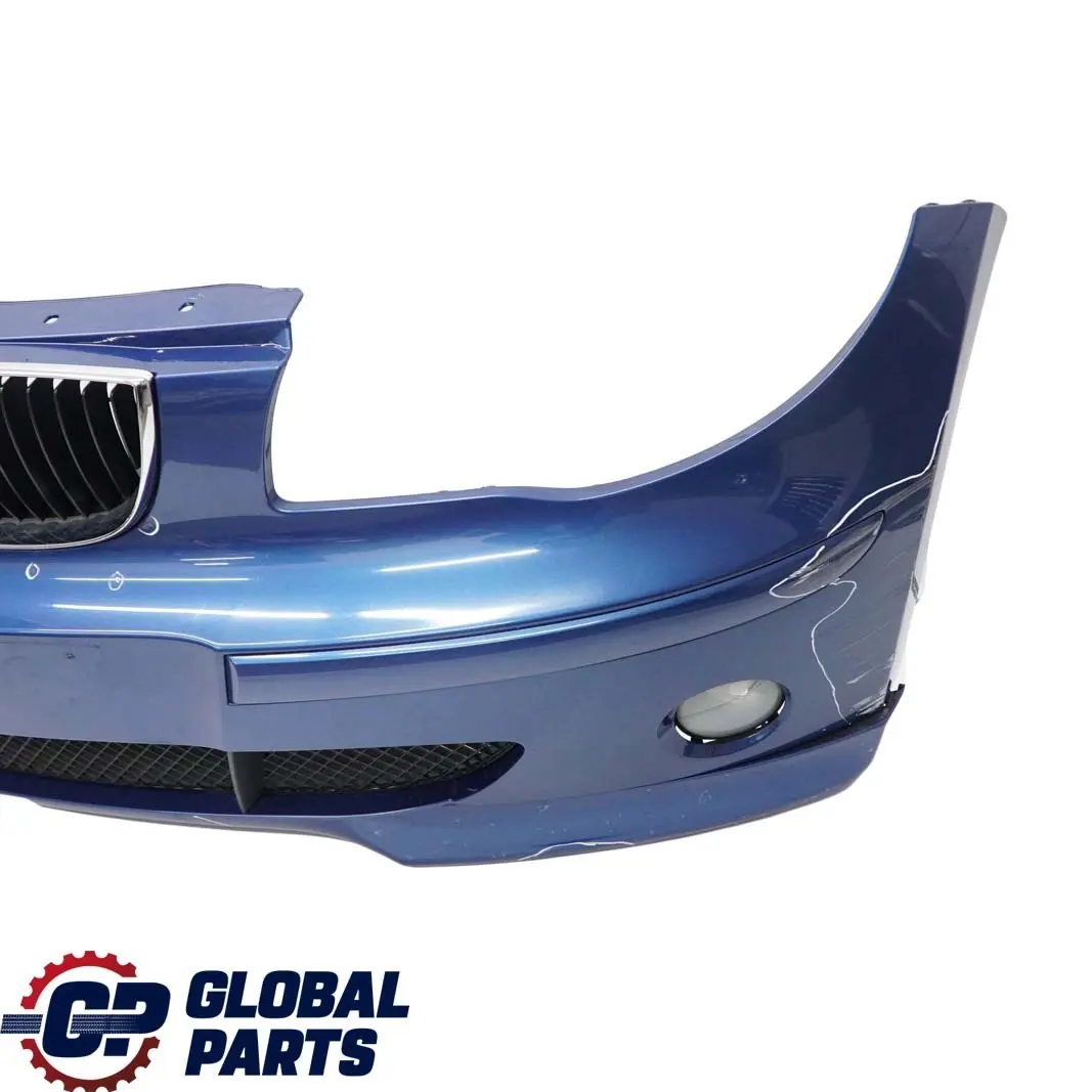 Complete Front Bumper Trim Panel Sydneyblau Sydney Blue Metallic A19 to BMW 1 E87 with Part number 0032635 BMW 1 E87 Complete Front Bumper Trim Panel Sydneyblau Sydney Blue Metallic A19 - SKU 0032635-SYD1 - Part number 0032635