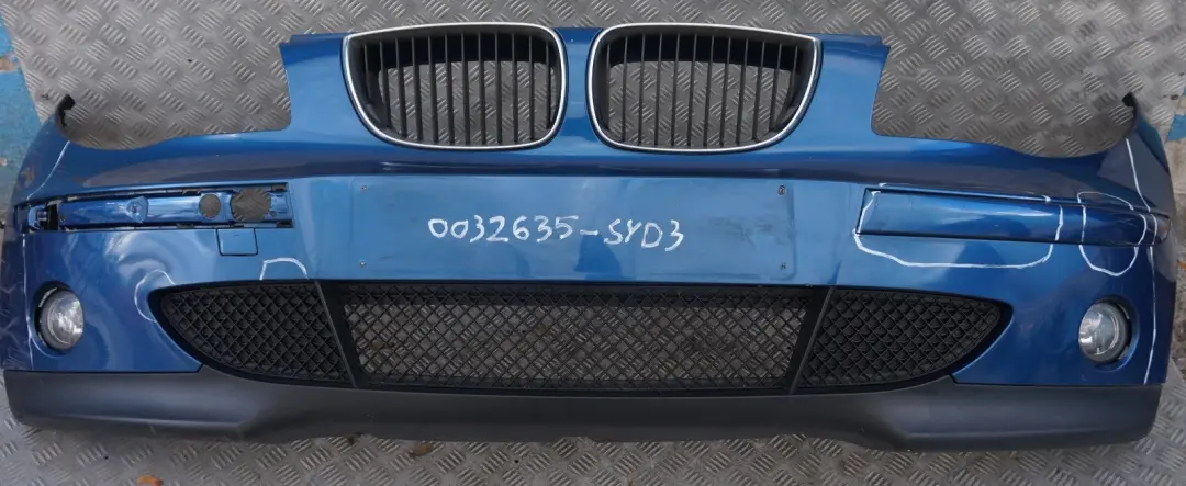 Complete Front Bumper Trim Panel Sydneyblau Sydney Blau Blue to BMW 1 Series 3 E87 with Part number 0032635 BMW 1 Series 3 E87 Complete Front Bumper Trim Panel Sydneyblau Sydney Blau Blue - SKU 0032635-SYD3 - Part number 0032635