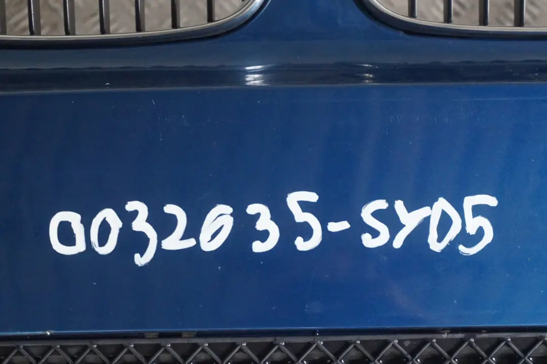 BMW 1 Series 5 E87 Complete Front Bumper Trim Panel Sydneyblau Sydney Blau Blue - SKU 0032635-SYD5 - Part number 32635