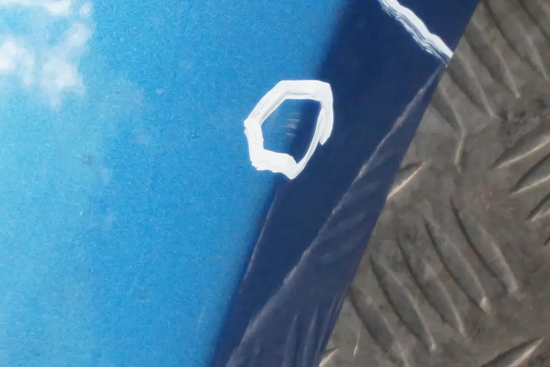 BMW 1 Series 5 E87 Complete Front Bumper Trim Panel Sydneyblau Sydney Blau Blue - SKU 0032635-SYD5 - Part number 32635