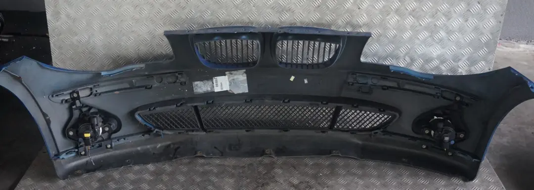 BMW 1 Series 5 E87 Complete Front Bumper Trim Panel Sydneyblau Sydney Blau Blue - SKU 0032635-SYD5 - Part number 32635