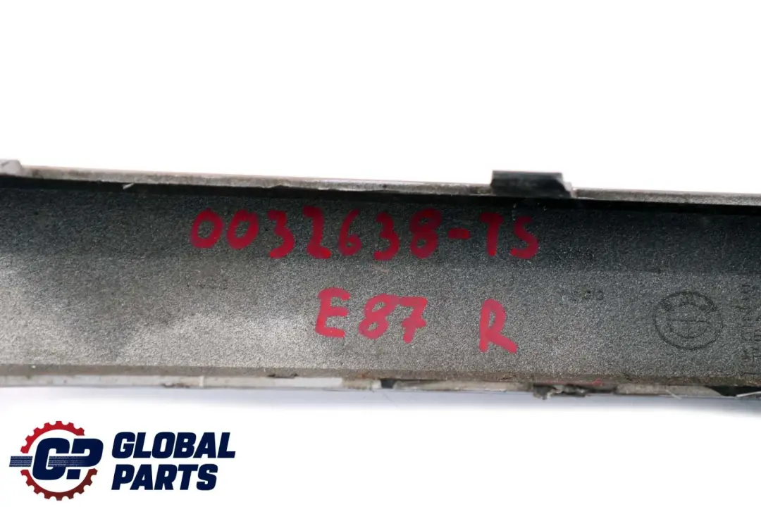 BMW 1 Series E87 Bumper Guard Strip Front Right O/S Titansilber Silver - SKU 0032638-TS - Part number 7124500