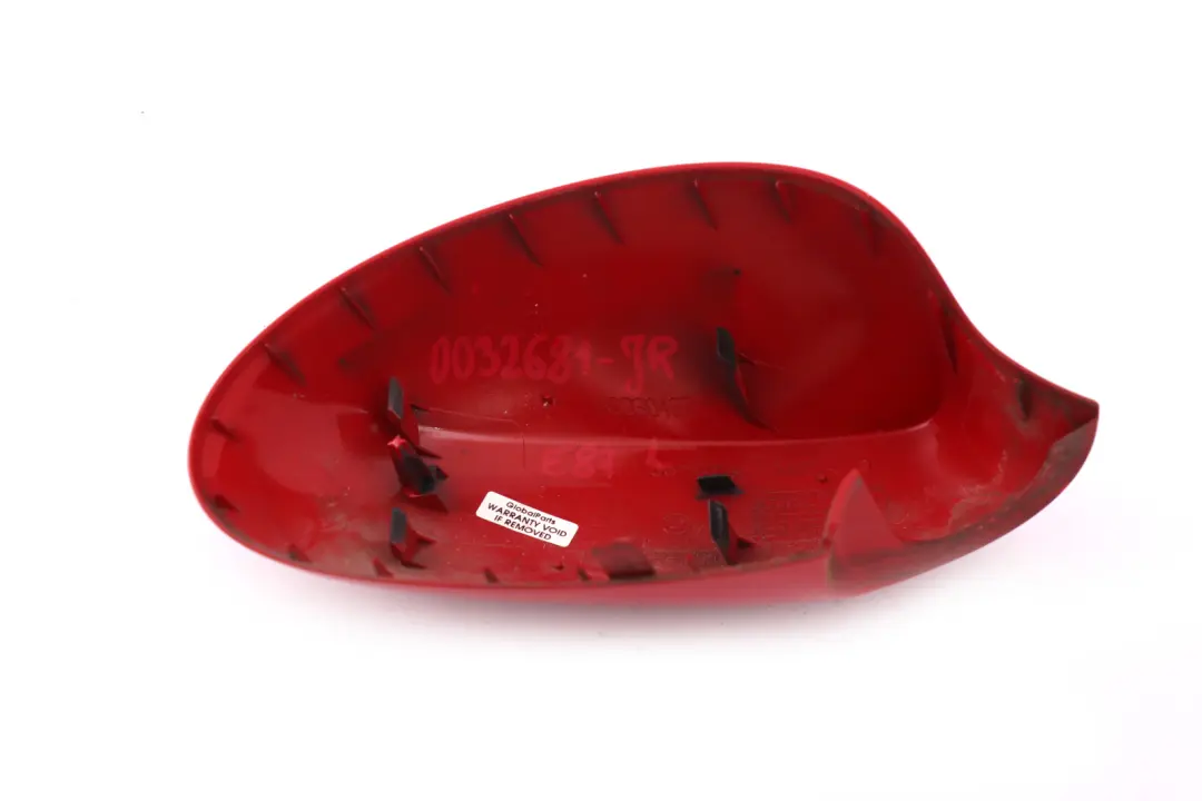 Left N/S Cover Cap Casing Wing Mirror Japanrot Red to BMW 1 Series 1 E87 with Part number 0032681 BMW 1 Series 1 E87 Left N/S Cover Cap Casing Wing Mirror Japanrot Red - SKU 0032681-JR - Part number 0032681