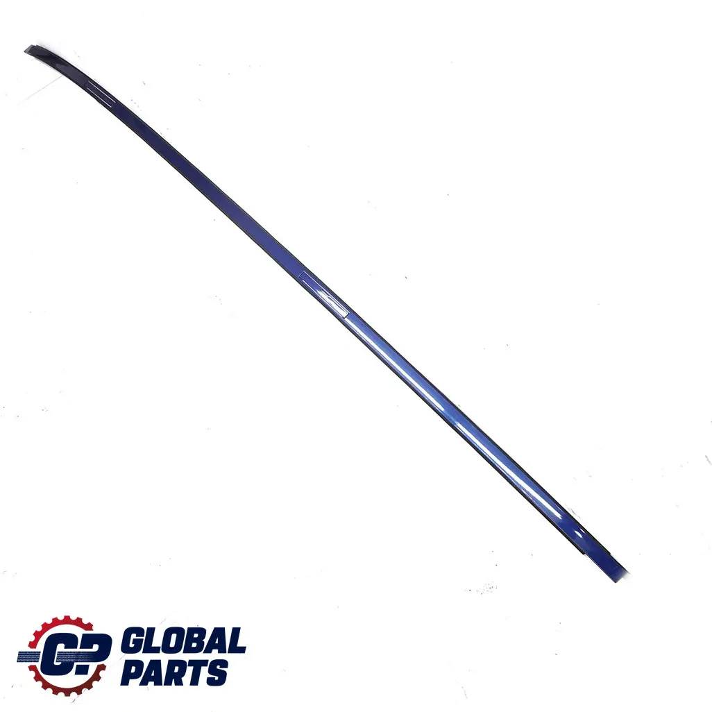 BMW E81 E87 Striscia Ringhiera Tetto Sinistra Blu - 381 - SKU 0032701-LMB - Numero di parte 51130032701