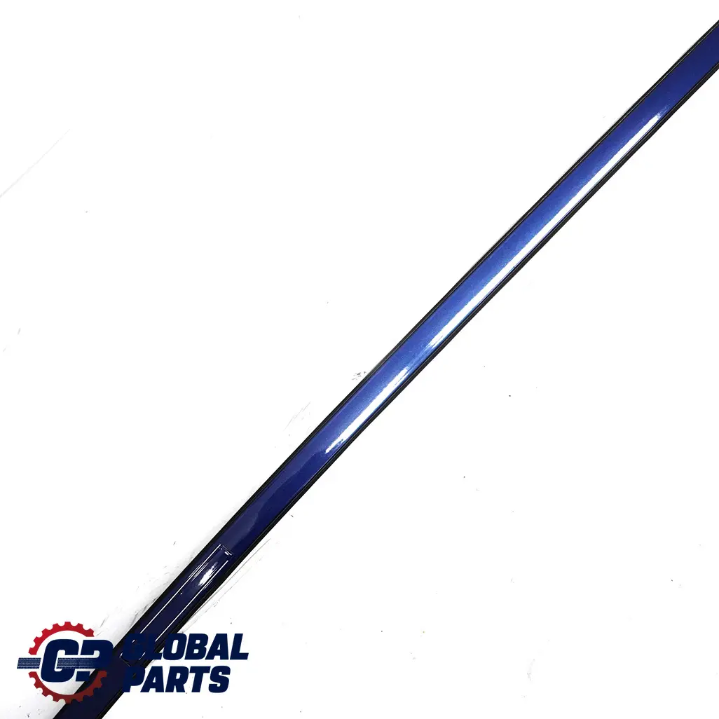 Dachreling Leiste links Le Mans Blau - 381 für BMW E81 E87 mit Teilenummer 51130032701 BMW E81 E87 Dachreling Leiste links Le Mans Blau - 381 - SKU 0032701-LMB - Teilenummer 51130032701