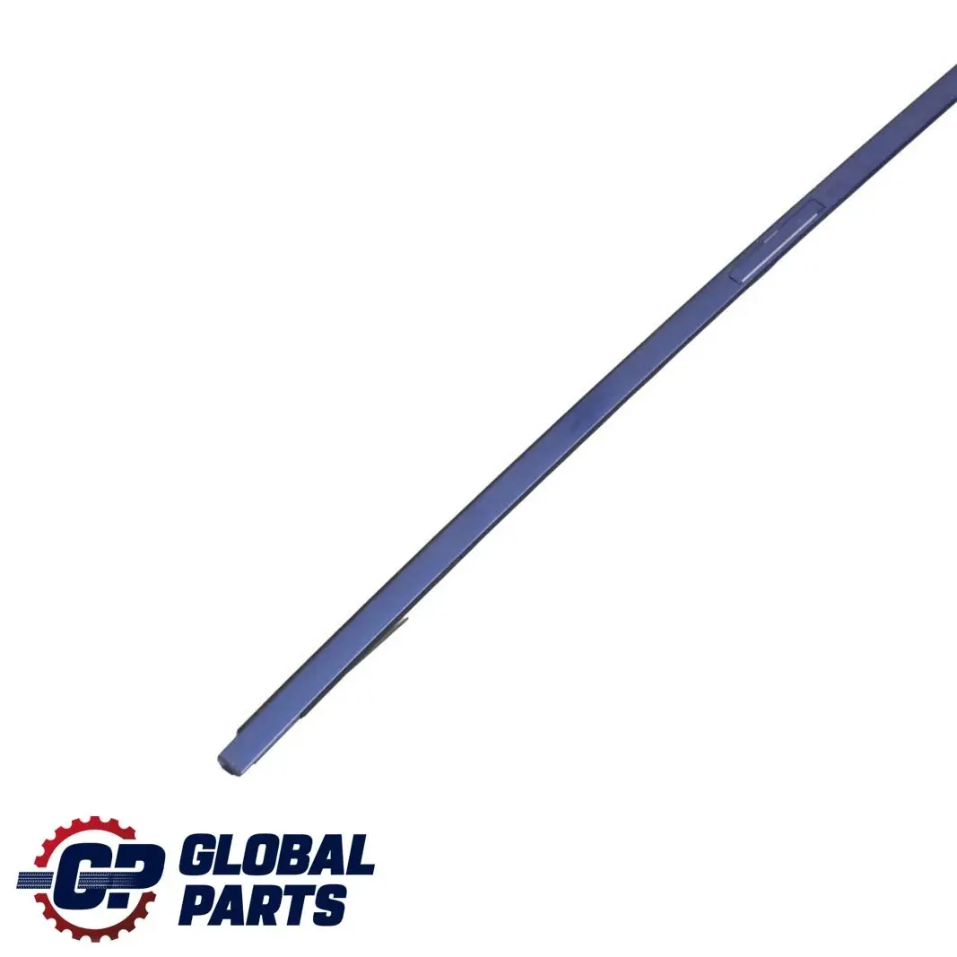 BMW E81 E87 Right Roof Moulding Railing O/S Le Mans Blau Metallic - 381 - SKU 0032702-LMB - Part number 51130032702