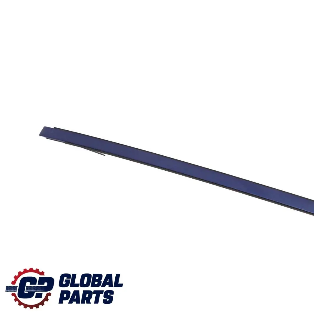 Right Roof Moulding Railing O/S Le Mans Blau Metallic - 381 to BMW E81 E87 with Part number 51130032702 BMW E81 E87 Right Roof Moulding Railing O/S Le Mans Blau Metallic - 381 - SKU 0032702-LMB - Part number 51130032702