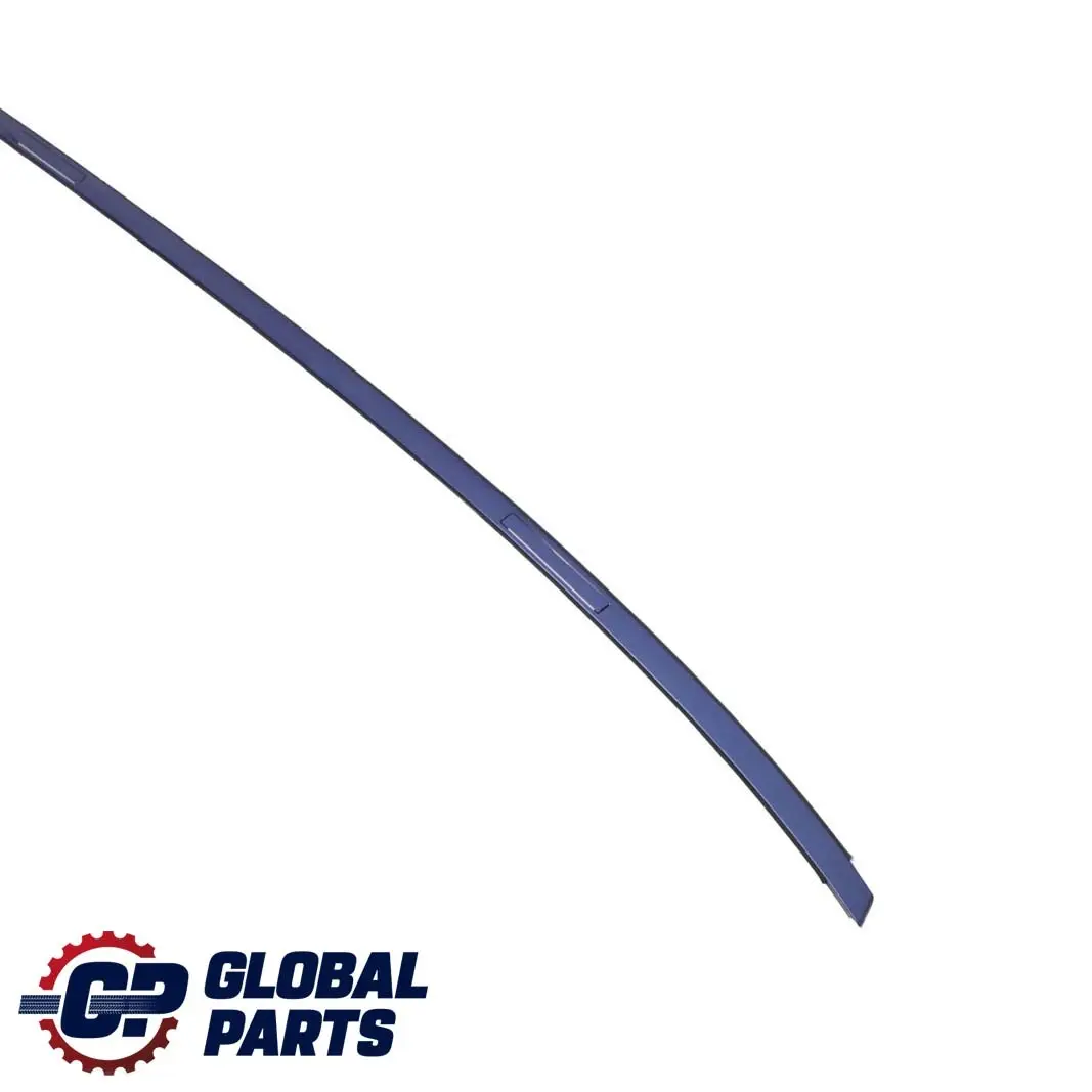 BMW E81 E87 Right Roof Moulding Railing O/S Le Mans Blau Metallic - 381 - SKU 0032702-LMB - Part number 51130032702