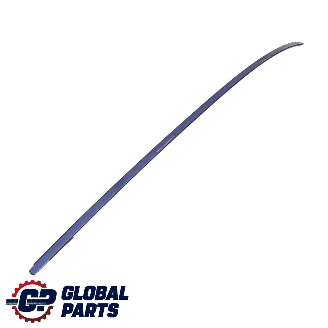 BMW E81 E87 Right Roof Moulding Railing O/S Le Mans Blau Metallic - 381 - SKU 0032702-LMB - Part number 51130032702