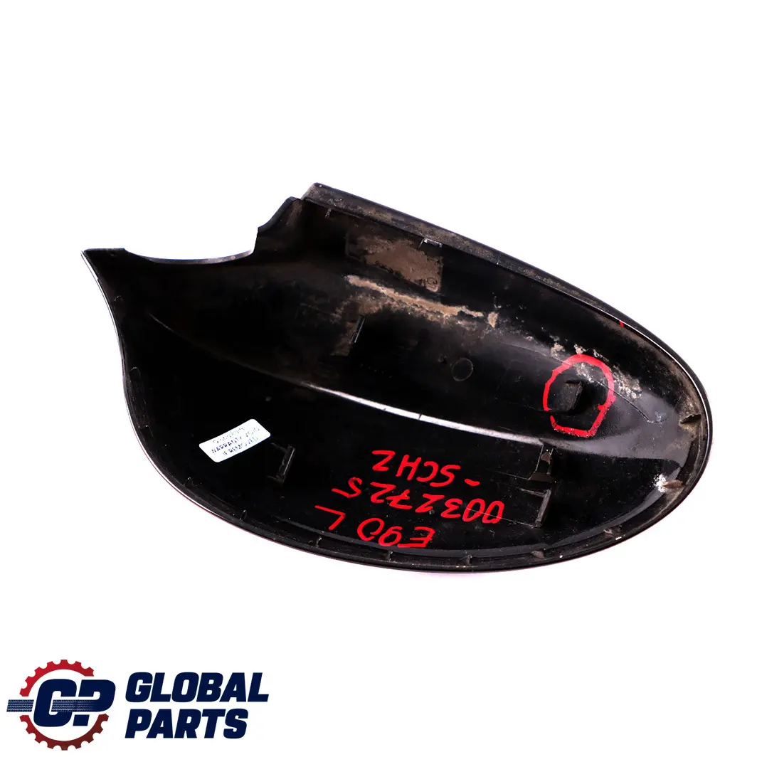 Left Cover Cap N/S Casing Wing Mirror Black Schwarz 668 to BMW 3 Series E90 E91 with Part number 0032725 BMW 3 Series E90 E91 Left Cover Cap N/S Casing Wing Mirror Black Schwarz 668 - SKU 0032725-SCH2 - Part number 0032725