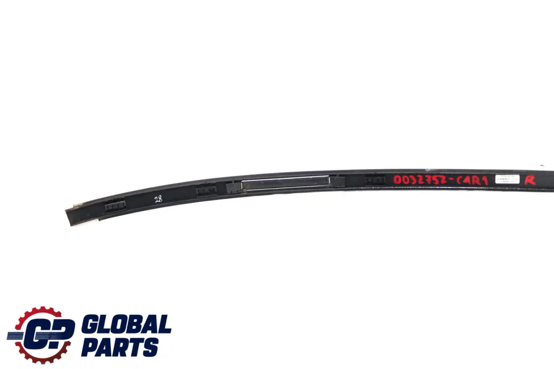 rechts Dachleiste Zierleiste Carbonschwarz Carbon Black für BMW 3 er E90 mit Teilenummer 51130032752 BMW 3 er E90 rechts Dachleiste Zierleiste Carbonschwarz Carbon Black - SKU 0032752-CAR - Teilenummer 51130032752