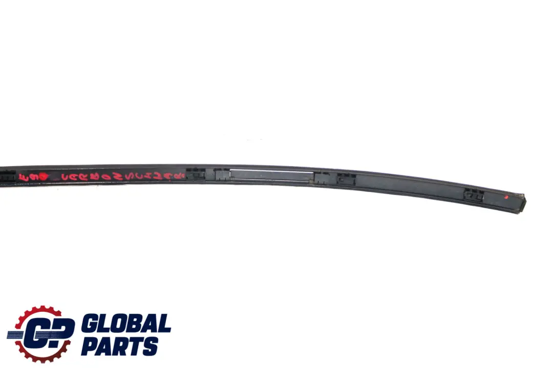 BMW 3 er E90 rechts Dachleiste Zierleiste Carbonschwarz Carbon Black - SKU 0032752-CAR - Teilenummer 51130032752