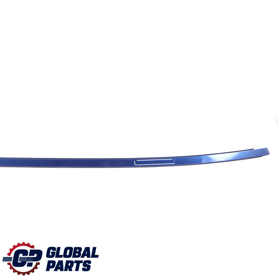 BMW 3 Series E90 Right Roof Moulding Railing Gutter O/S Le Mans Blau Blue 381 - SKU 0032752-LMB - Part number 0032752