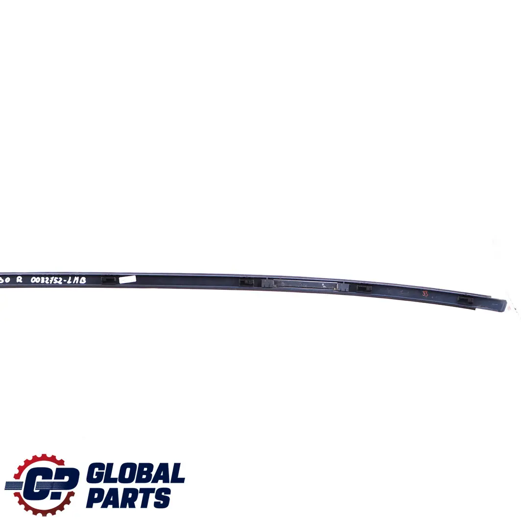 BMW E90 Techo derecho Moldura Barandilla Canalon Le Mans Blau Azul 381 - SKU 0032752-LMB - Número de pieza 0032752