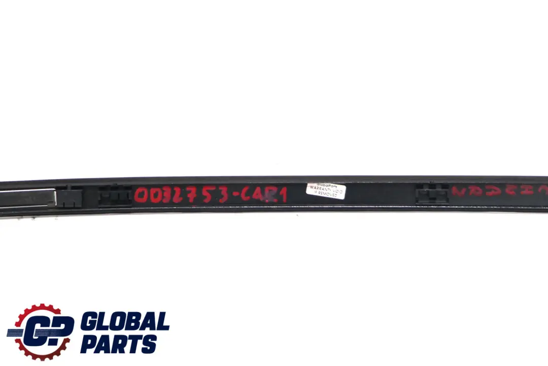 Left Roof Moulding Railing Trim N/S Carbonschwarz Carbon Black to BMW 3 Series E90 with Part number 51130032753 BMW 3 Series E90 Left Roof Moulding Railing Trim N/S Carbonschwarz Carbon Black - SKU 0032753-CAR - Part number 51130032753