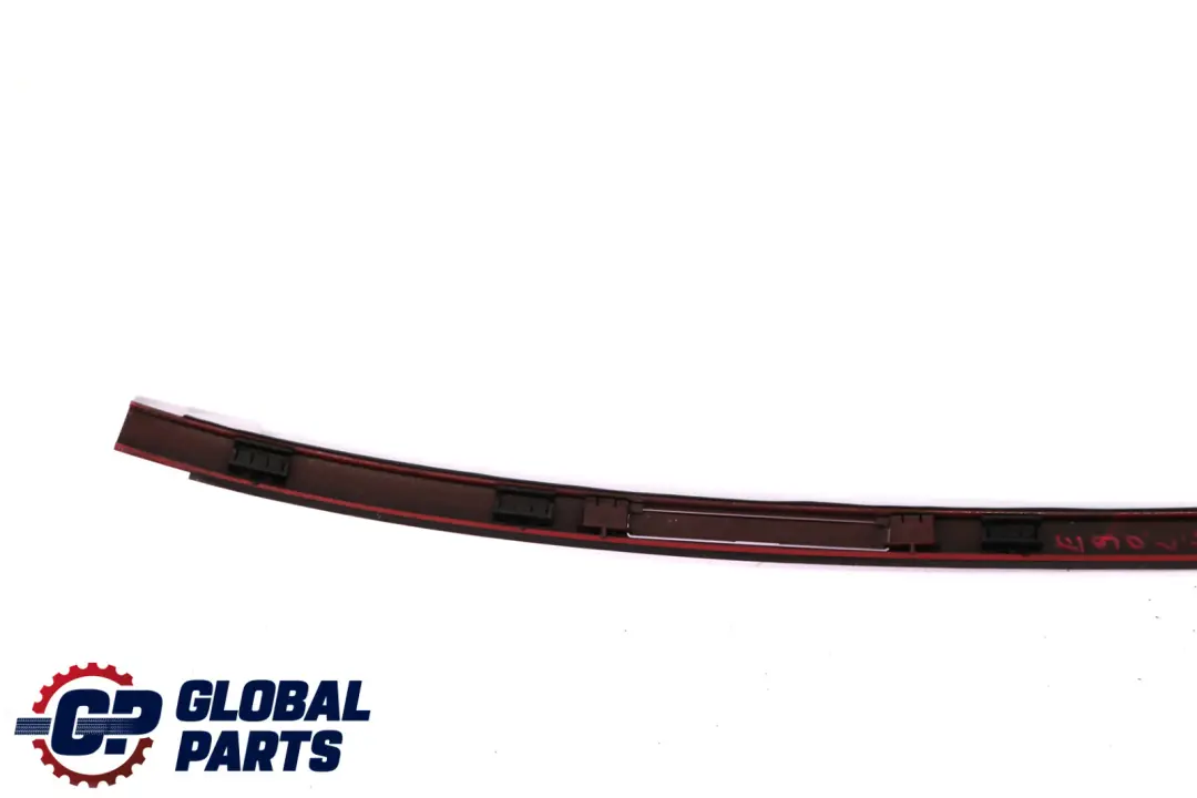BMW E90 Tetto Sinistro Modanatura Ringhiera Trim Karmesinrot Rosso Cremisi - SKU 0032753-KAR - Numero di parte 0032753