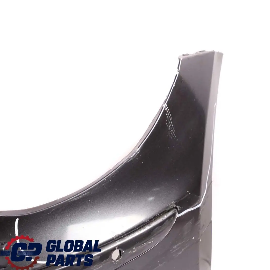 BMW 1 E87 Complete Front Bumper Trim Panel Sparkling Graphite Metallic - A22 - SKU 0032834-SG - Part number 0032834