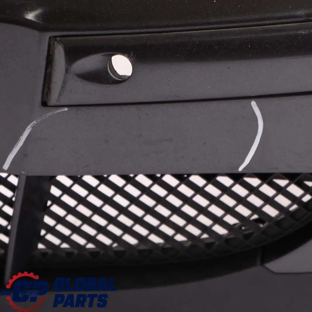 BMW 1 E87 Complete Front Bumper Trim Panel Sparkling Graphite Metallic - A22 - SKU 0032834-SG - Part number 0032834