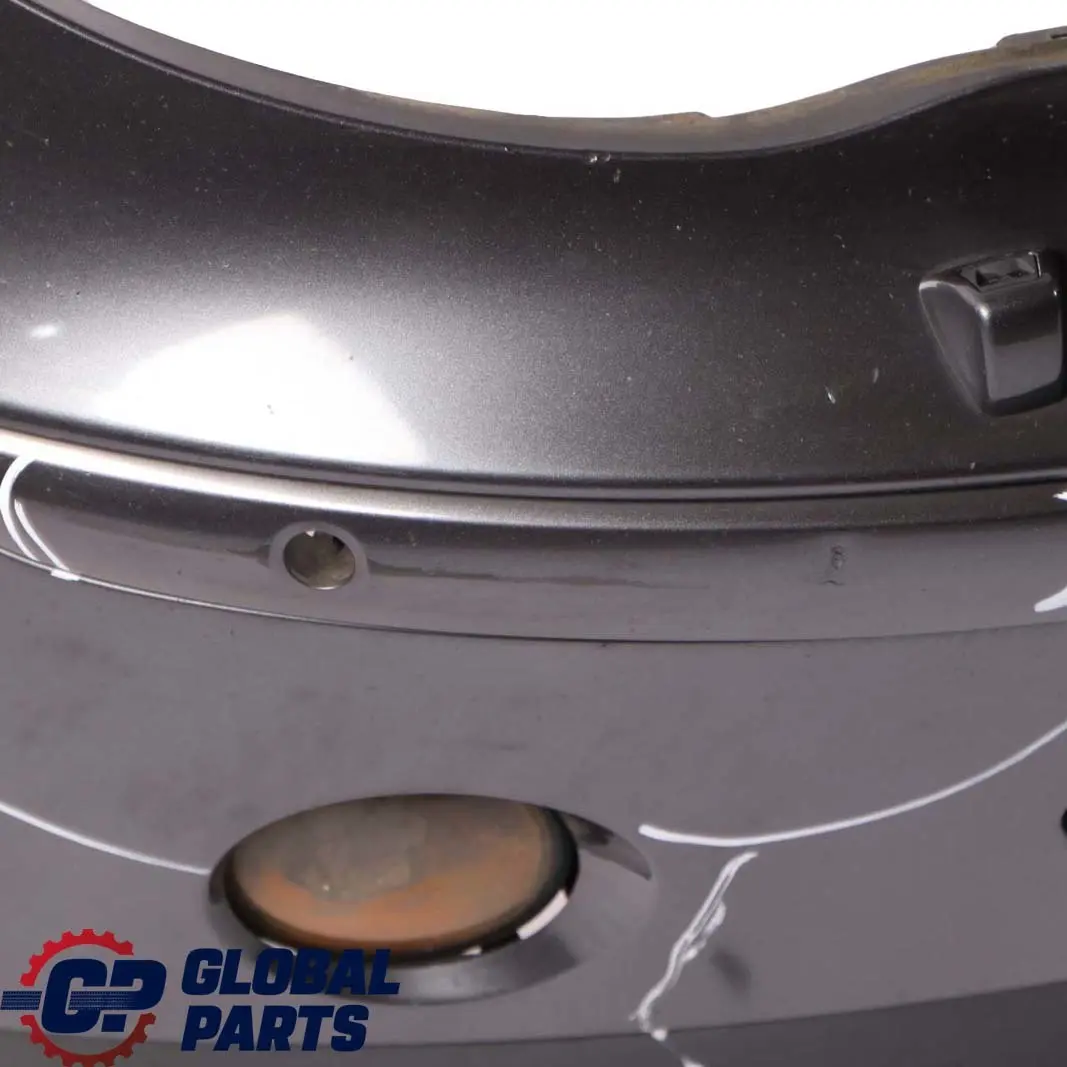 BMW 1 E87 Complete Front Bumper Trim Panel Sparkling Graphite Metallic - A22 - SKU 0032834-SG - Part number 0032834