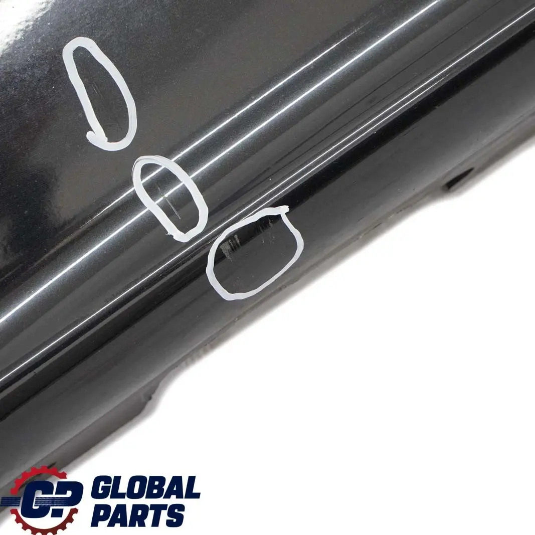 BMW 1 E87 3 Bas de Porte Couverture Seuil Droite Noir Sapphire - 475 - SKU 0032948-BS3 - Numéro de pièce 0032948