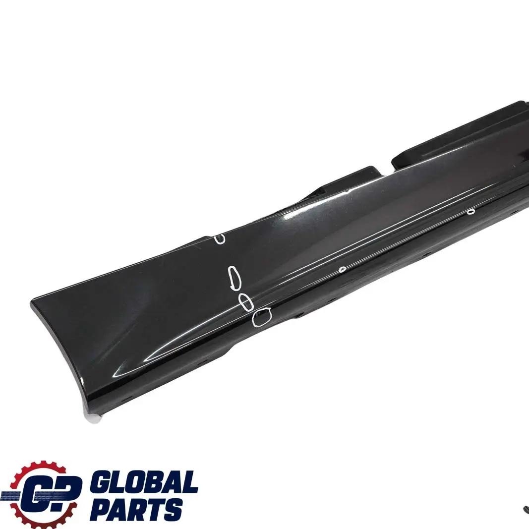 BMW 1 E87 3 Sill Strip Side Skirt Right O/S Black Sapphire Metallic - 475 - SKU 0032948-BS3 - Part number 0032948