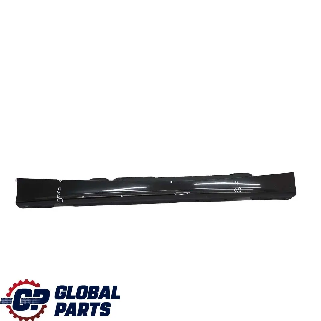 BMW 1 E87 3 Sill Strip Side Skirt Right O/S Black Sapphire Metallic - 475 - SKU 0032948-BS3 - Part number 0032948