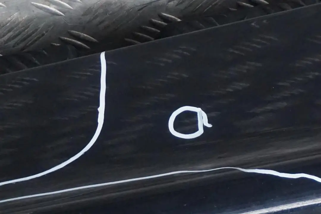 BMW E87 Listello Portiera Apertura Gonna SX Blu Monaco Blu - A35 - SKU 0032949-MB2 - Numero di parte 0032949