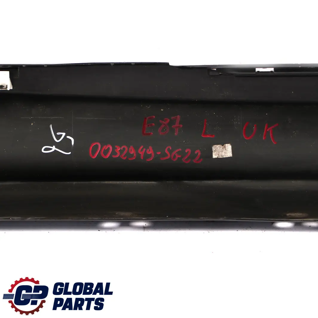 Sill Strip Side Skirt Left N/S Sparkling Graphite Metallic - A22 to BMW 1 E87 with Part number 0032949 BMW 1 E87 Sill Strip Side Skirt Left N/S Sparkling Graphite Metallic - A22 - SKU 0032949-SG22 - Part number 0032949