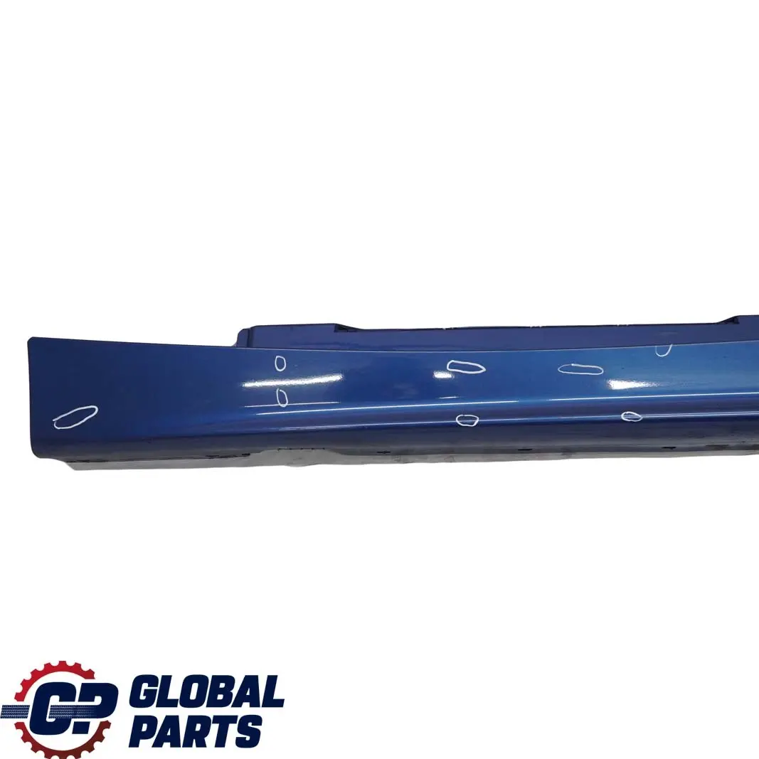 BMW E87 3 Sill Strip Faldon Lateral Izquierdo Azul Sydneyblau Metalizado - A19 - SKU 0032949-SYD3 - Número de pieza 0032949