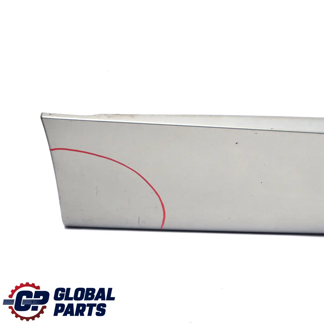 BMW 3 Series E90 E91 Sill Strip Side Skirt Right O/S Arktis Metallic - A34 - SKU 0032950-AM - Part number 32950
