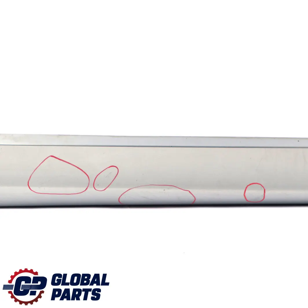 BMW 3 Series E90 E91 Sill Strip Side Skirt Right O/S Arktis Metallic - A34 - SKU 0032950-AM - Part number 32950