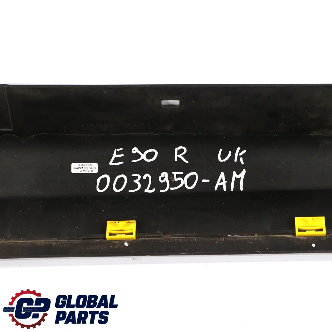BMW 3 Series E90 E91 Sill Strip Side Skirt Right O/S Arktis Metallic - A34 - SKU 0032950-AM - Part number 32950