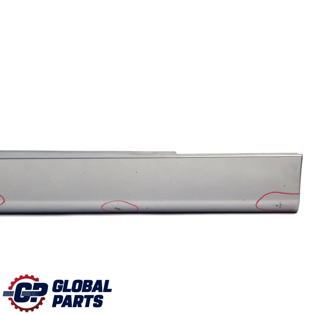 BMW 3 Series E90 E91 Sill Strip Side Skirt Right O/S Arktis Metallic - A34 - SKU 0032950-AM - Part number 32950
