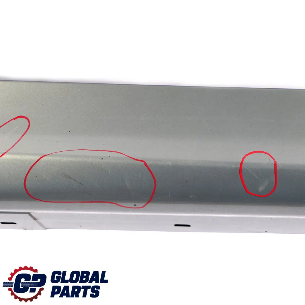 BMW 3 Series E90 E91 Sill Strip Side Skirt Right O/S Arktis Metallic - A34 - SKU 0032950-AM - Part number 32950